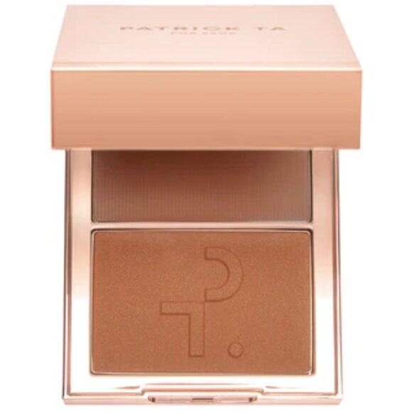 BNIB ✅ Patrick TA SHE'S BRONZED (WARM MEDIUM) Contour & Powder Bronzer Duo
